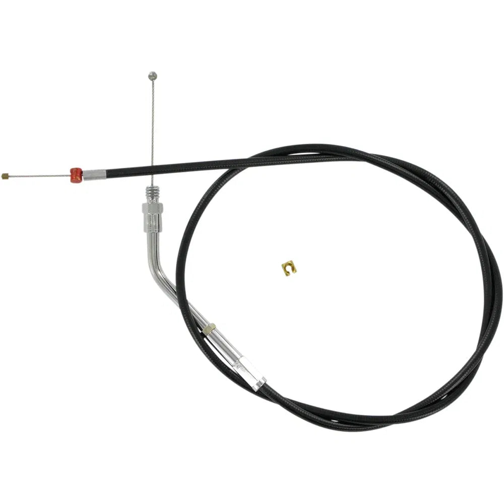 Cable de acelerador/ralentí de vinilo negro