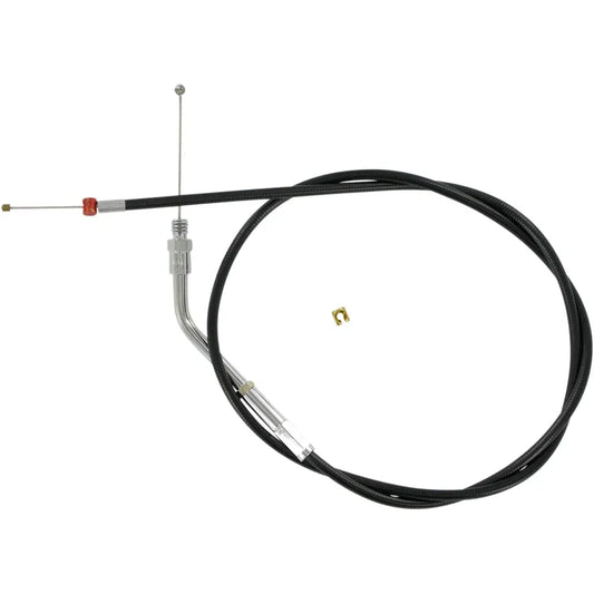 Cable de acelerador/ralentí de vinilo negro