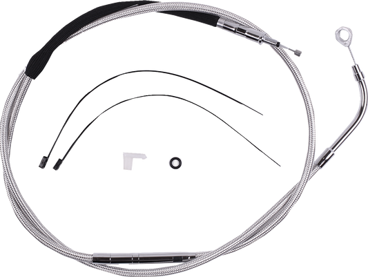 Cable de Clutch de acero inoxidable pulido de alta eficiencia - Cable de Clutch de acero inoxidable pulido de alta eficiencia - 67-3/4"