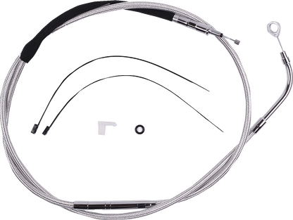 Cable de embrague de acero inoxidable pulido de alta eficiencia - Cable de embrague de acero inoxidable pulido de alta eficiencia - 67-3/4"