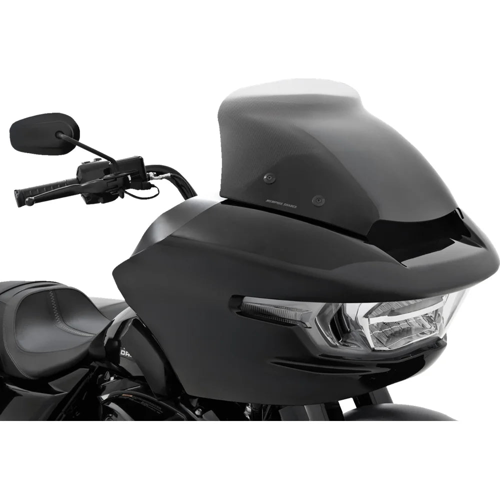 Parabrisas Memphis Shades Spoiler 6" Clear Dot Matrix Fltr