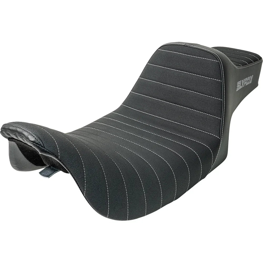 Asiento SLYFOX High Noon Vinyl Classic Stitch Gray Logo FL '97-'07