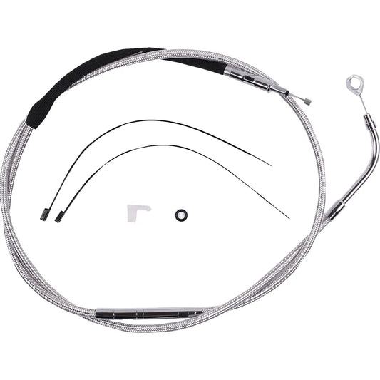 Cable de Clutch de acero inoxidable pulido de alta eficiencia - Cable de Clutch de acero inoxidable pulido de alta eficiencia - 67-3/4"