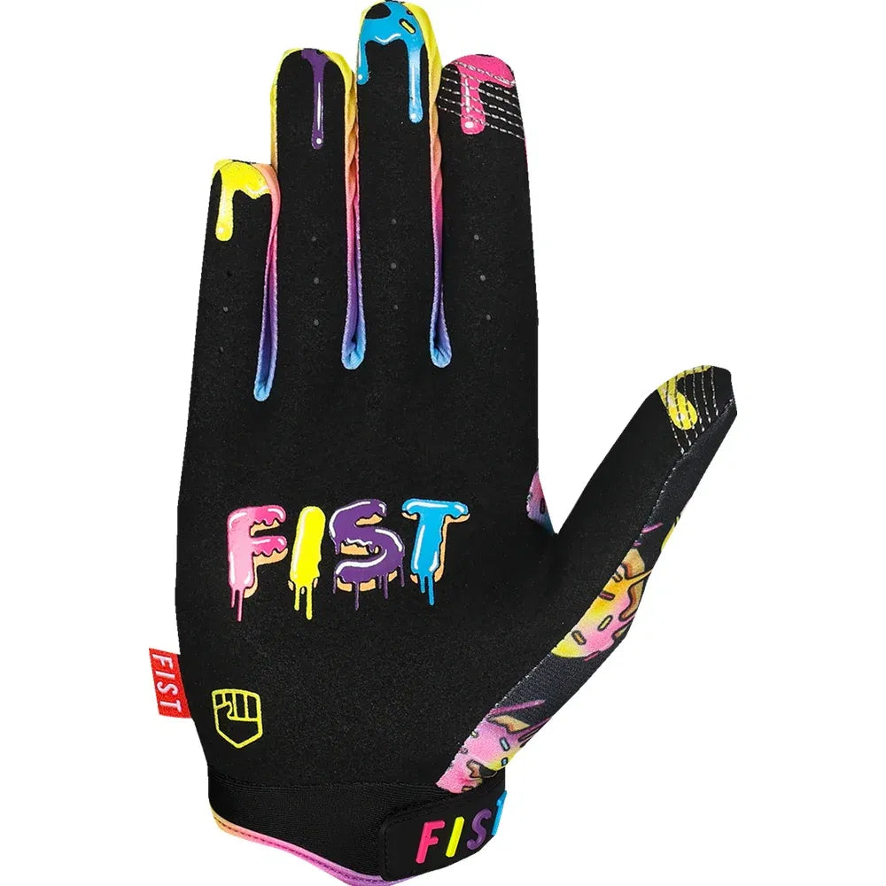 Guantes con tiras caroline buchanan red label sprinkle fades
