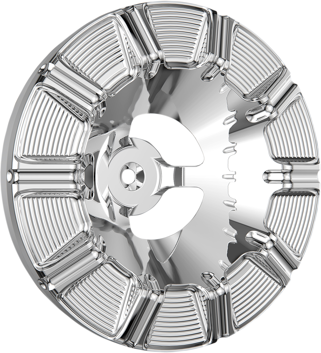 Cubierta del filtro de aire Velocity - Cubierta del filtro de aire Velocity - Calibre 10 - Cromada