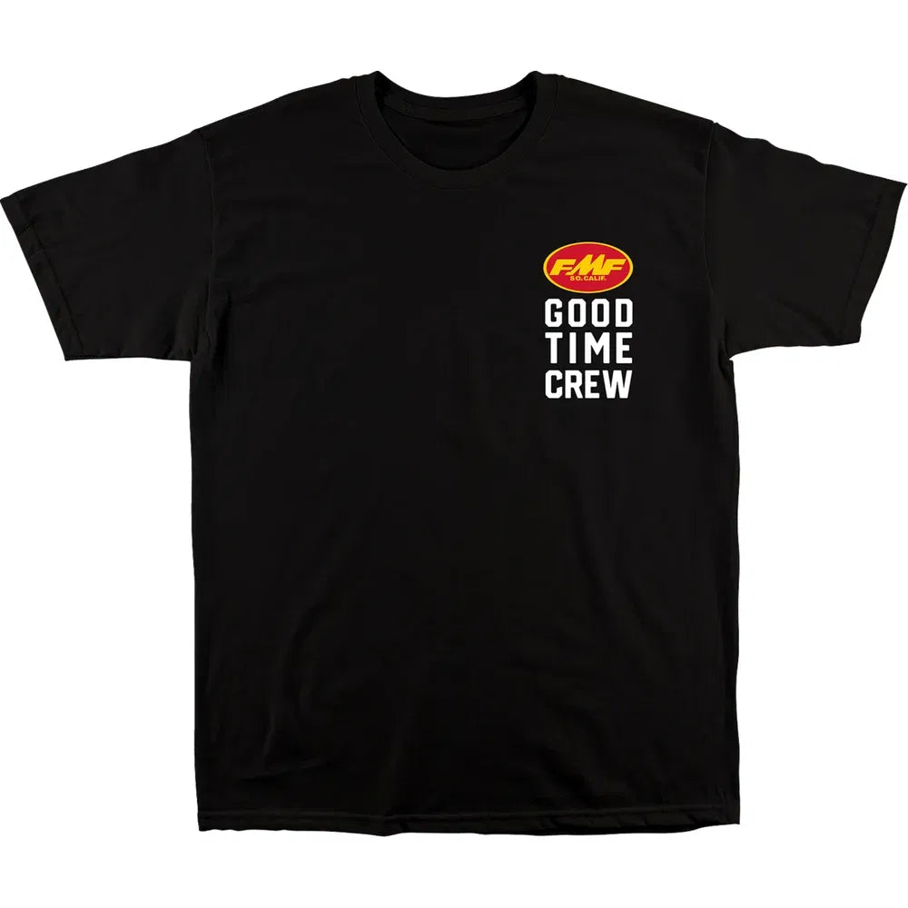 Playera con cuello redondo good time