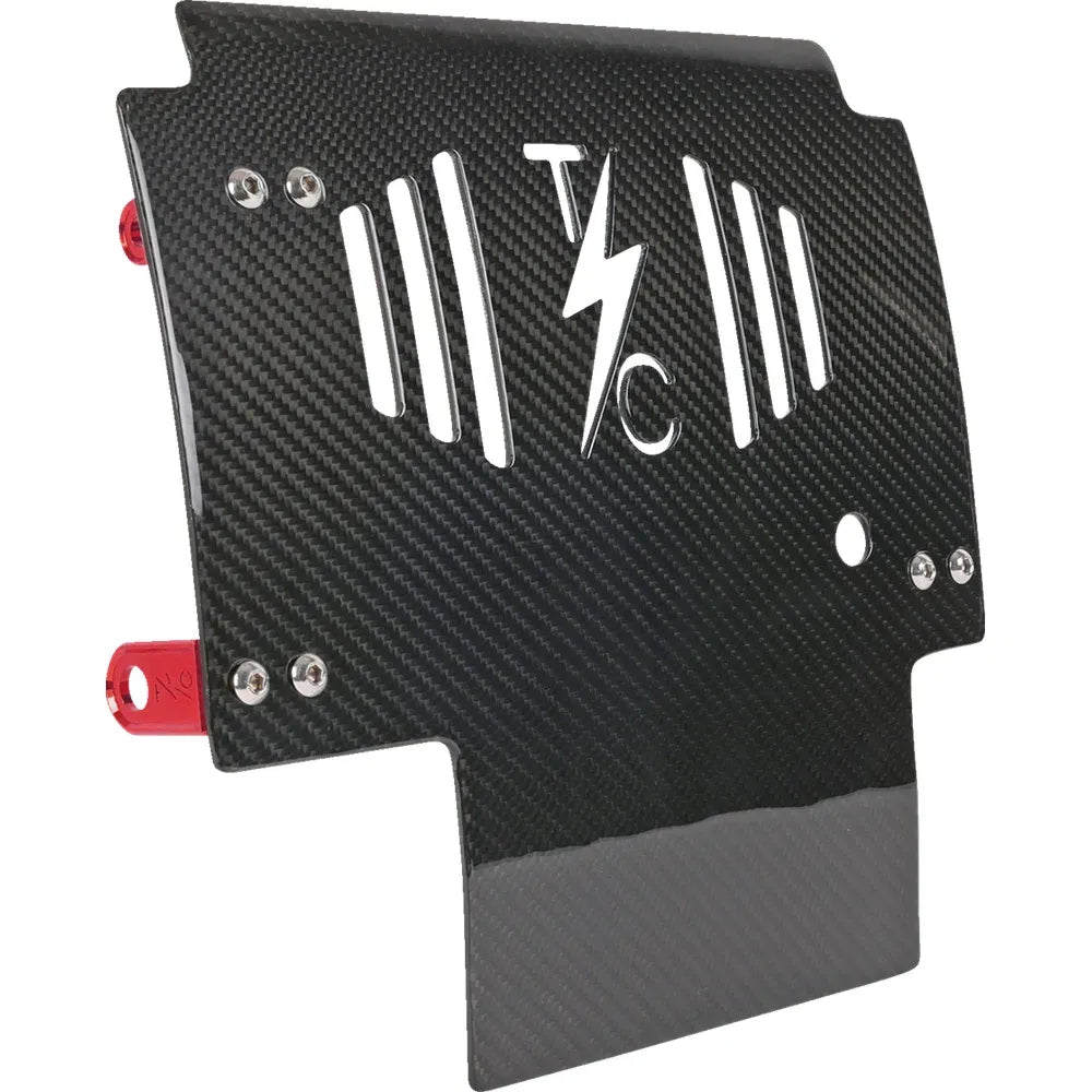 Placa protectora de fibra de carbono