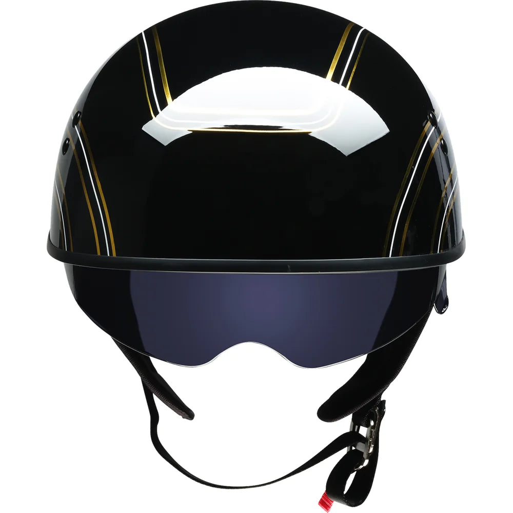 Casco Z1R Vagrant Varsity Black/Gold