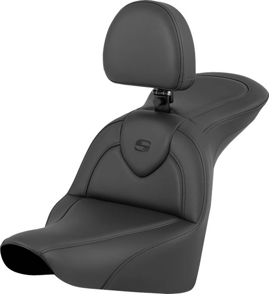 Asiento RoadSofa™ - Asiento RoadSofa™ - Negro - con respaldo para el conductor - FLFB/FXBR '18 -'24