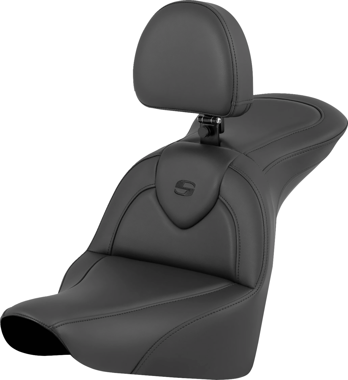 Asiento RoadSofa™ - Asiento RoadSofa™ - Negro - con respaldo para el conductor - FLFB/FXBR '18 -'24