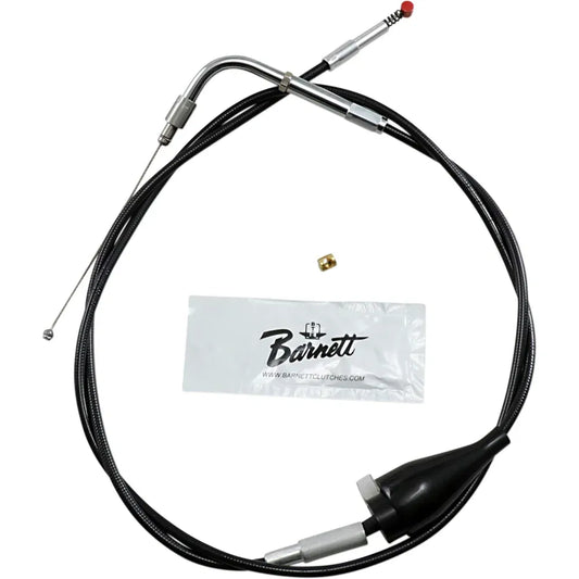 Cable de acelerador/ralentí de vinilo negro