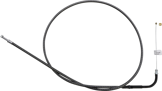 Cable trenzado de acelerador/ralentí KARBONFIBR - Cable trenzado de acelerador KARBONFIBR - 42-1/2"