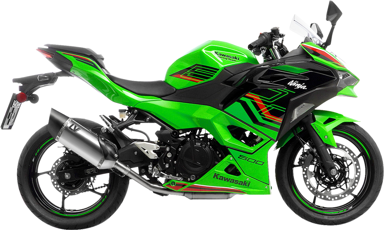 Silenciador Slip-On LV-14 - Silenciador Slip-On LV-14 - Titanio - Yamaha Tenere 700