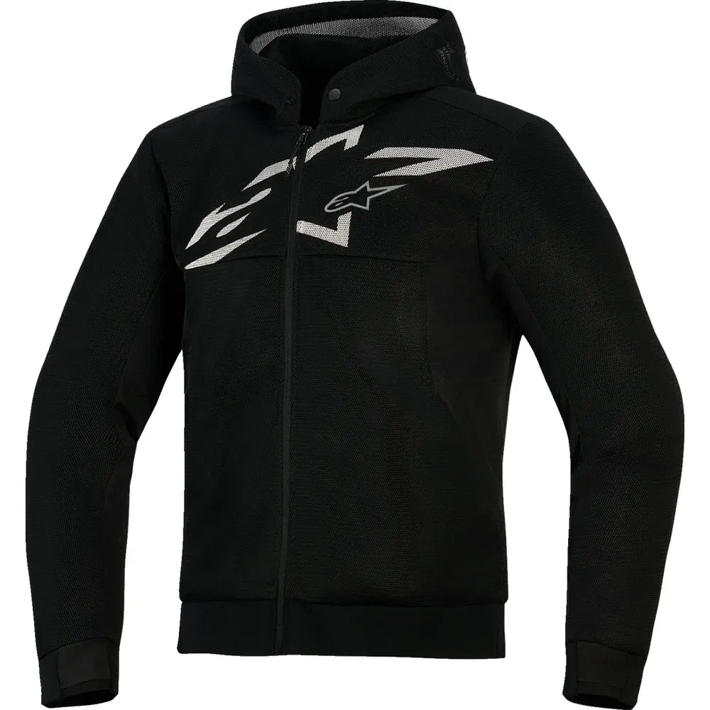 Sudadera con capucha cromada super airflow