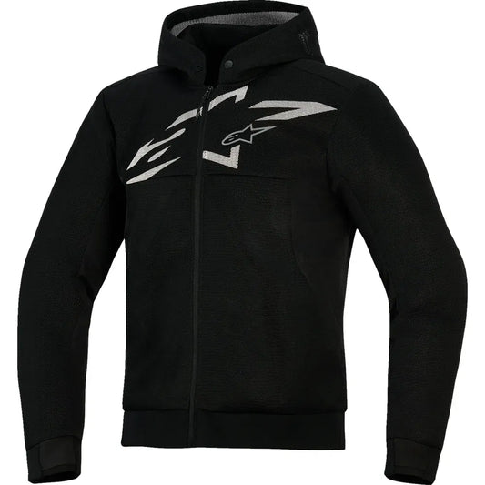 Sudadera con capucha cromada super airflow