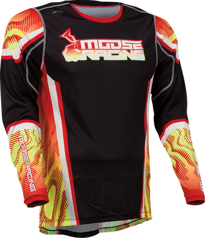 Camiseta Agroid - Camiseta Agroid - Rojo/Amarillo/Negro - Grande