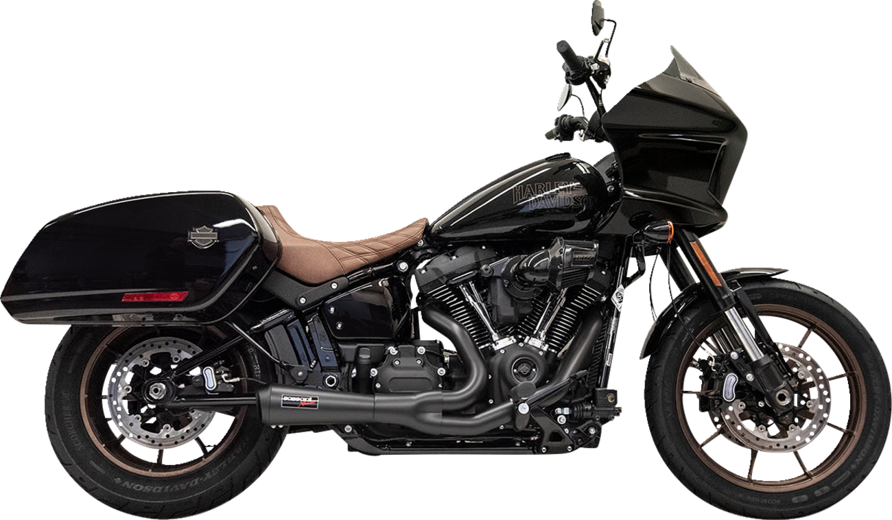 Sistema de escape 2 en 1 The Ripper Short Road Rage - Sistema de escape 2 en 1 The Ripper Short Road Rage - Negro