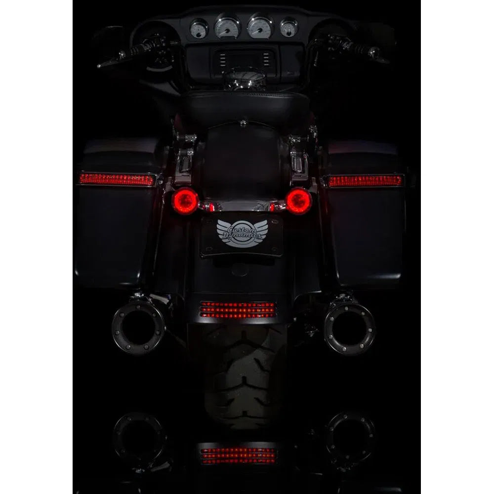 Señales de giro led rojas probeam® con lentes rojas