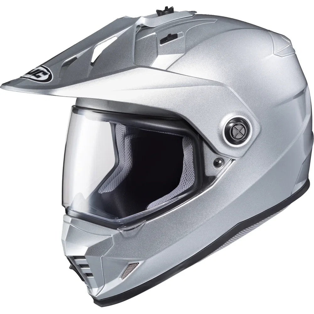 Casco ds-x1 plateado macizo