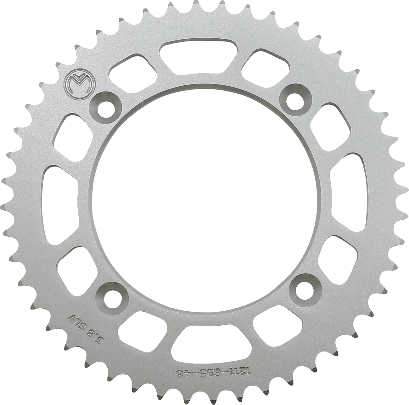 Corona Trasera Aluminio - Corona Trasera - Aluminio - 48 Dientes - Plata - Husqvarna/KTM