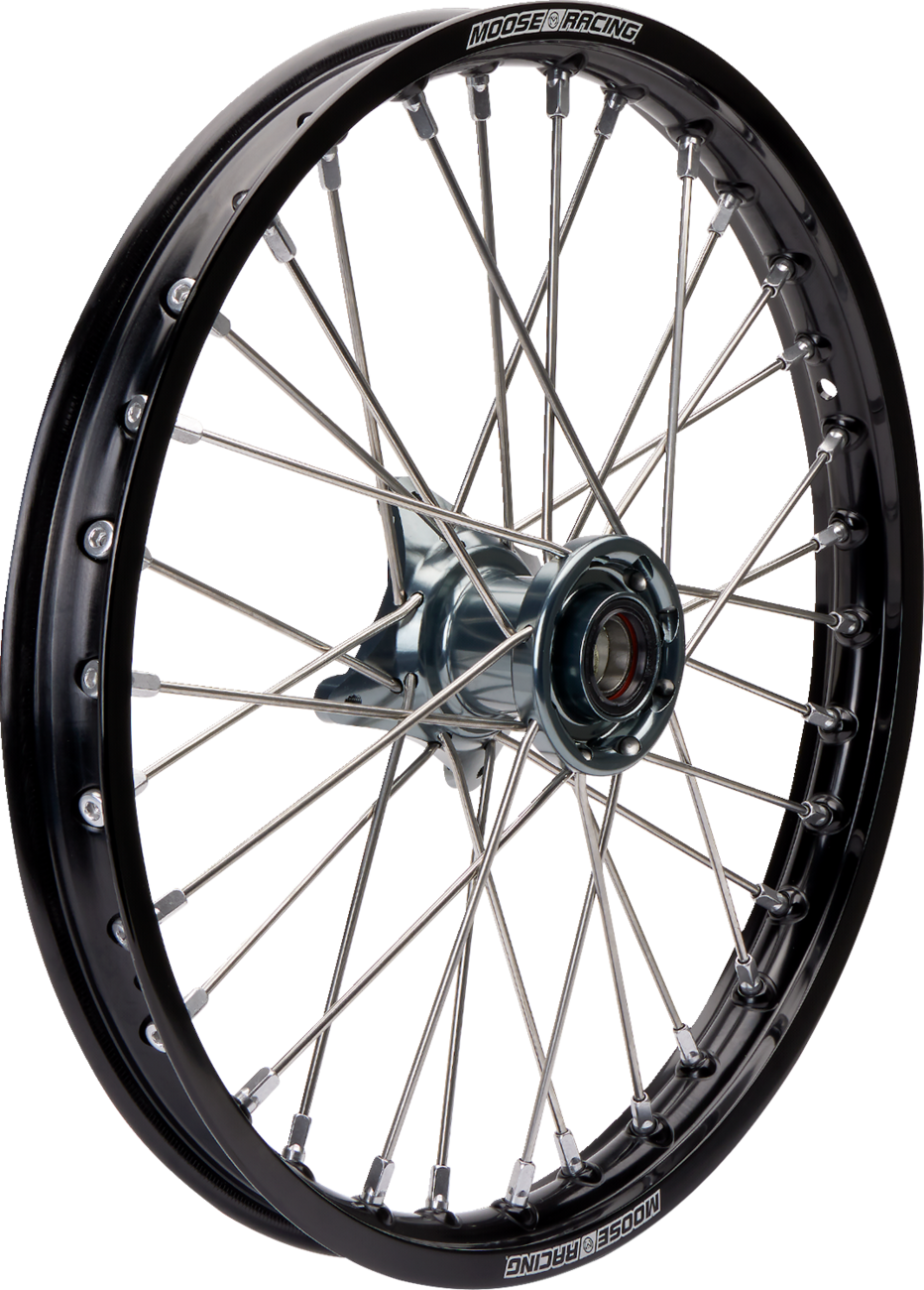 Rueda Completa SX-1 - Conjunto Ruedas - SX-1 - Completa - Delantera - Rueda Negra/Buje Gris - 21x1.6 - Gas Gas/KTM/Husqvarna