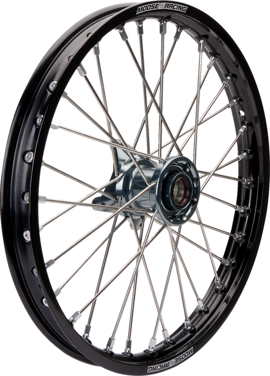 Rueda Completa SX-1 - Conjunto Ruedas - SX-1 - Completa - Delantera - Rueda Negra/Buje Gris - 21x1.6 - Gas Gas/KTM/Husqvarna