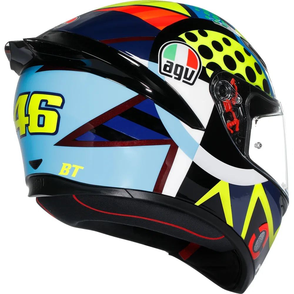 Casco k1 s rossi prueba de invierno 2020