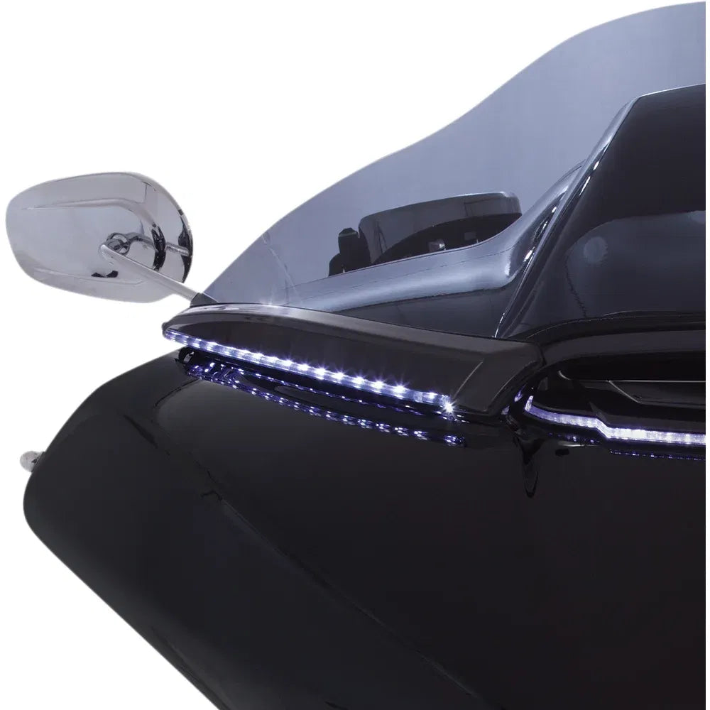 Embellecedor de parabrisas con iluminación led horizon