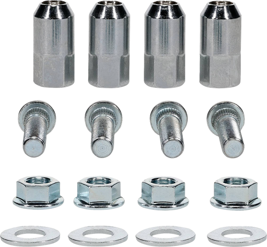 Kit de pernos/tuercas de rueda - Kit de pernos/tuercas de rueda - Delantero/Trasero - Polaris