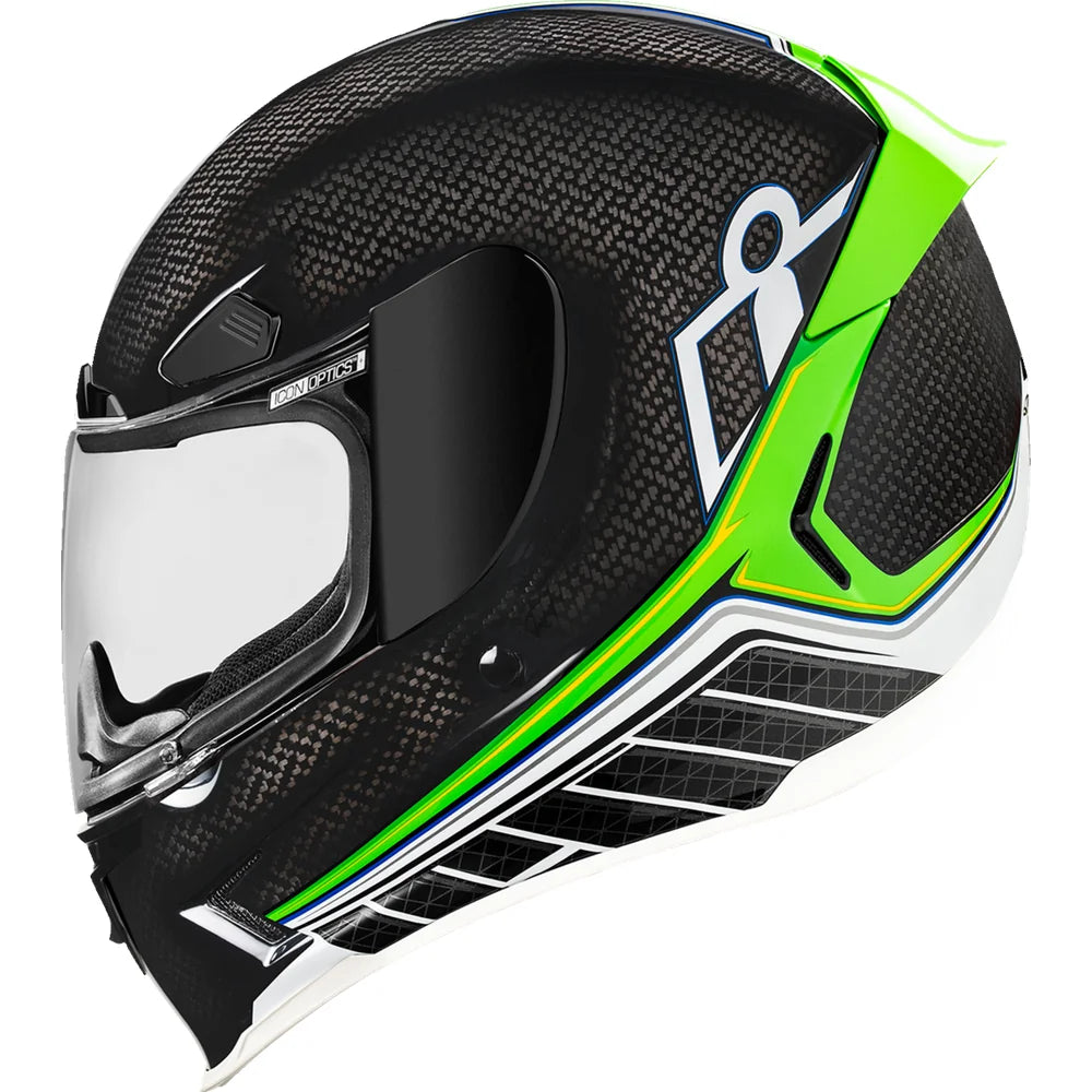 Casco ICON Airframe Pro™ Carbon Hyperstrike Green