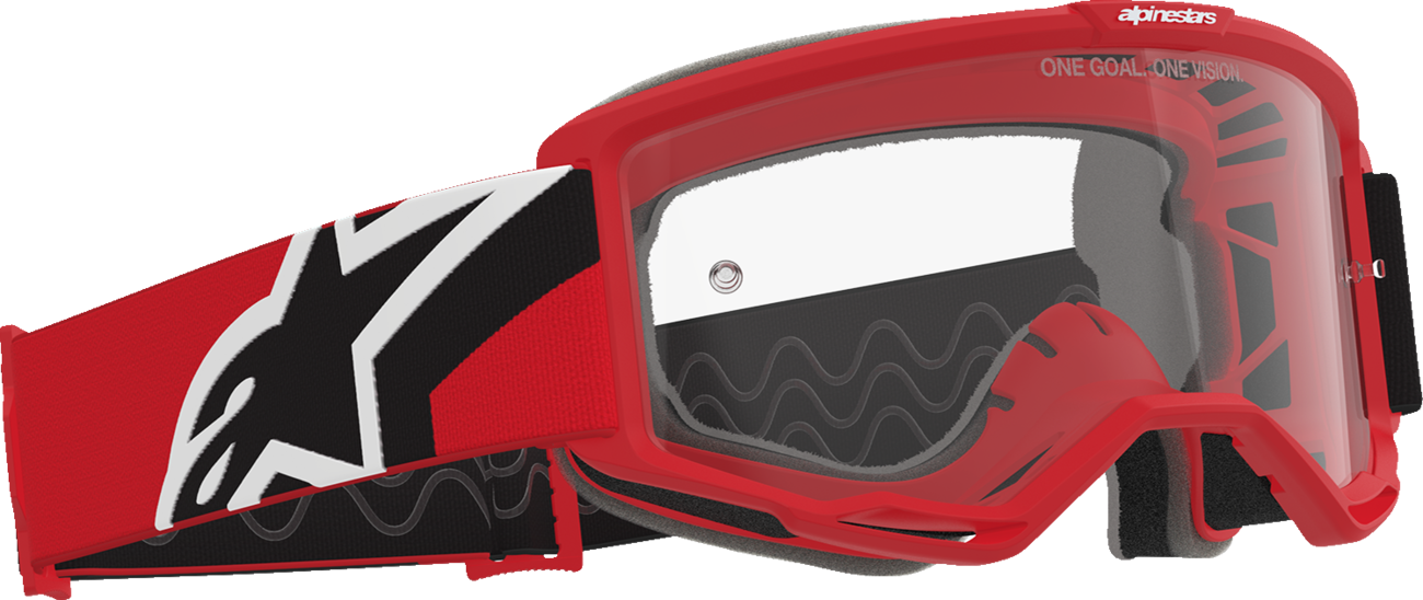 Lentes Vision OTG - Lentes Vision OTG - Rojo/Negro/Blanco - Lente transparente