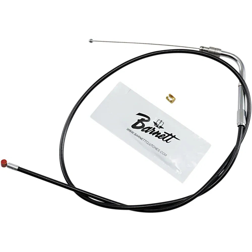 Cable de acelerador/ralentí de vinilo negro