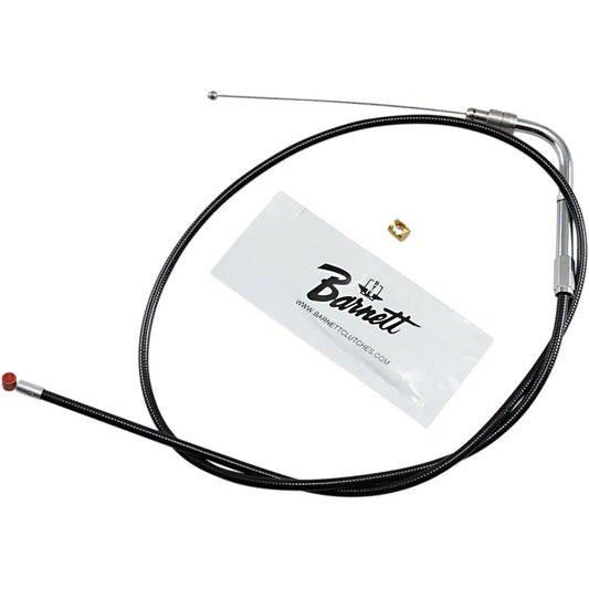 Cable de acelerador/ralentí de vinilo negro