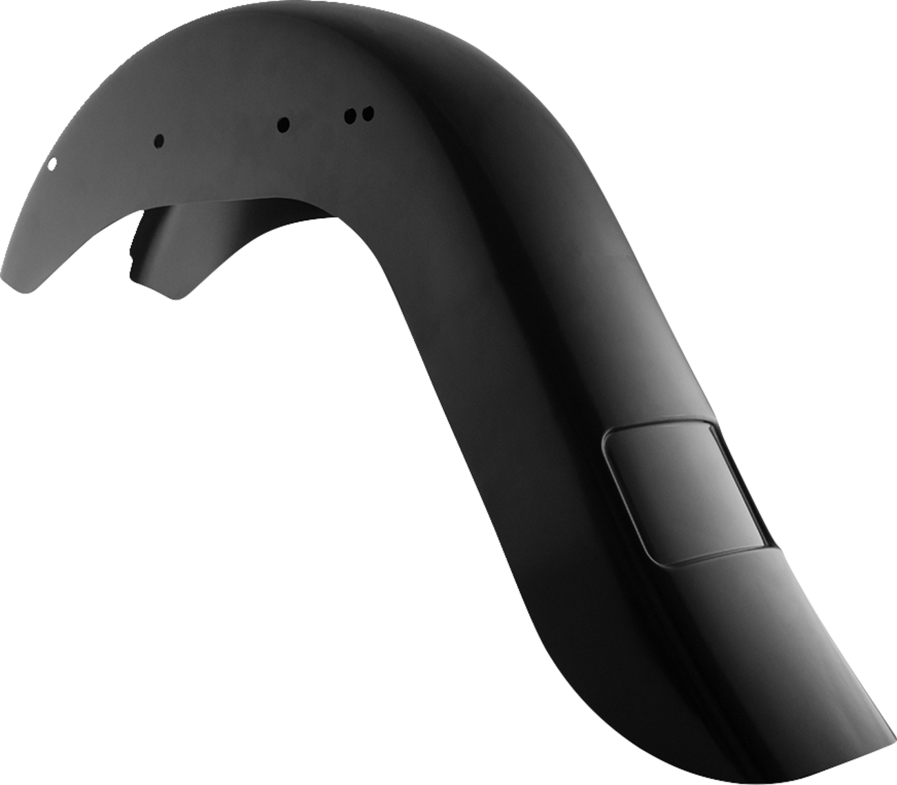 Guardabarros trasero Benchmark - Guardabarros trasero - Vicla Frenched - Trasero extendido de 9" - Negro