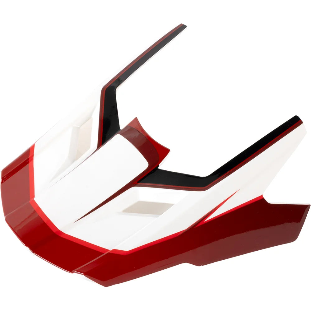 Visera Z1R Dirt Maxx Helmet — Vortex Red/White