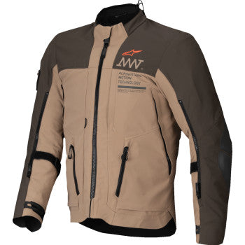 Chamarra Alpinestars AMT-8 Stretch Drystar XF - Dark Brown/Dark Khaki