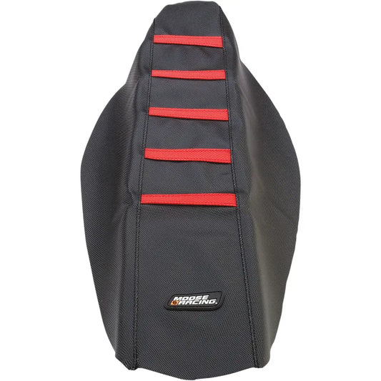 Ribbed Seat Cover - Red - Honda