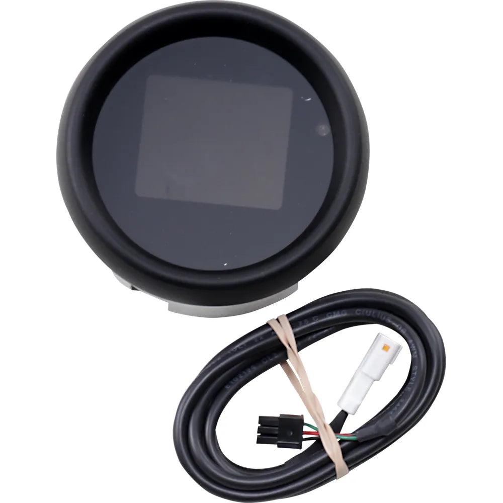 Tank Speedometer - Black Bezel - 3-3/8"