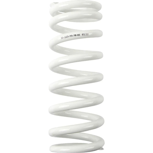 Resorte de choque - Resorte de choque - 59 mm OD - 75/78/81 n/mm - Blanco