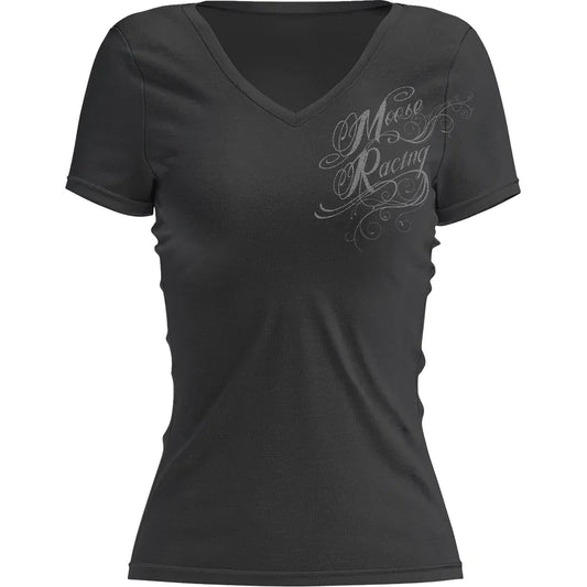 Camiseta con texto Flourish para mujer