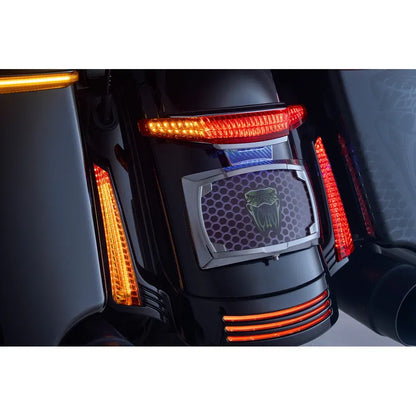 Luz trasera y soporte para matrícula latitude con lightstrike™