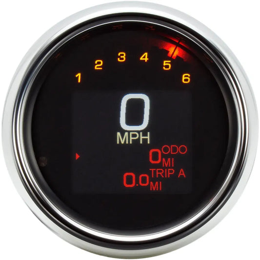 Tank Speedometer - Chrome Bezel - 4.5"