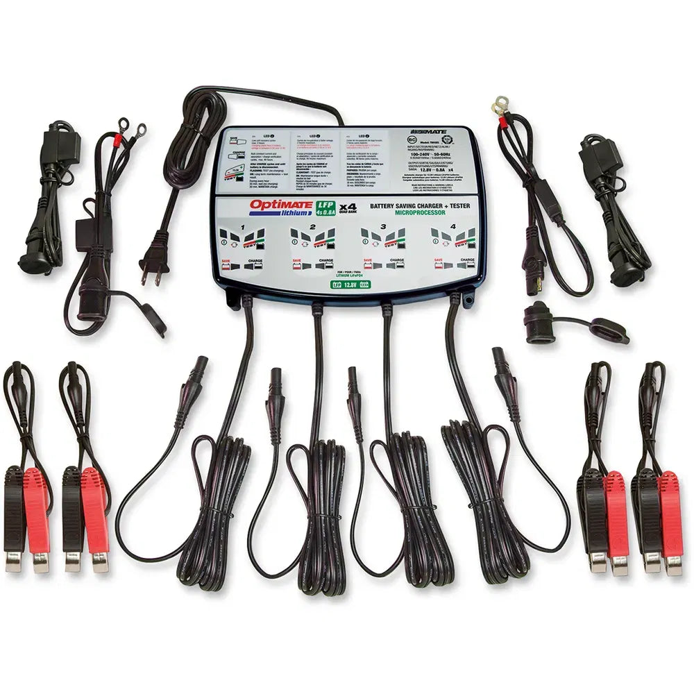 Optimate Lithium Charger - 0.8A 4x