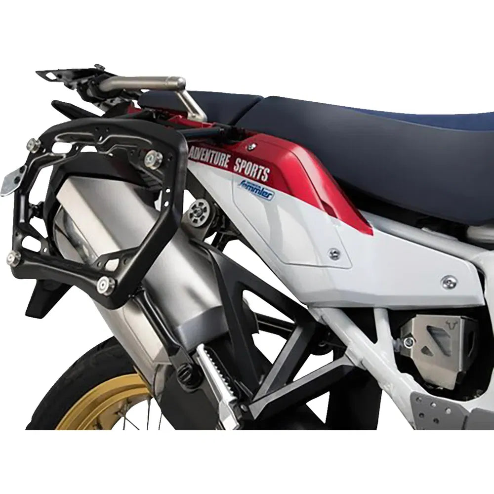 TRAX ADV Aluminum Case System - Silver - Honda Africa Twin '18-'24