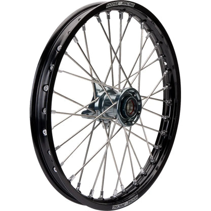 Rueda completa SX-1 - Conjunto de ruedas - SX-1 - Completo - Delantera - Rueda negra/Buje gris - 17x1,4 - SX/MC/TC 85