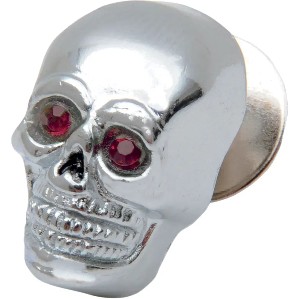 Tornillo decorativo con calavera cromo