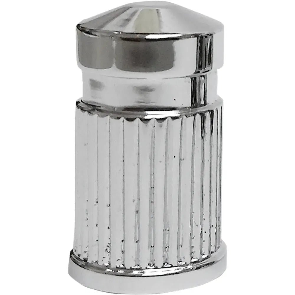 Valve Stem Cap - Round - Chrome