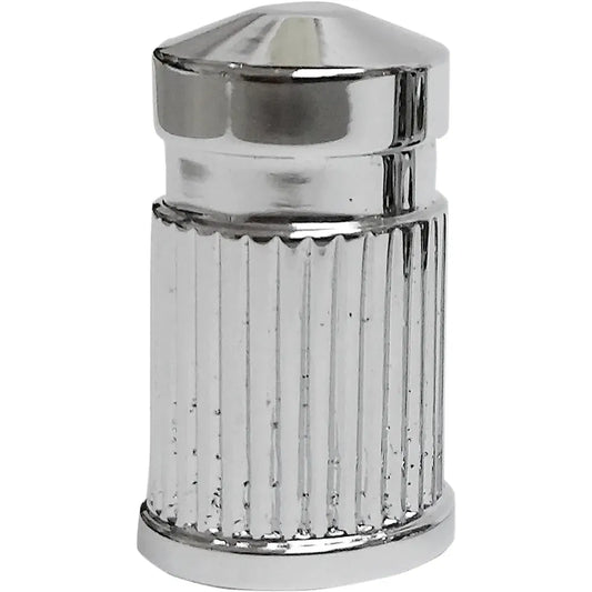 Valve Stem Cap - Round - Chrome