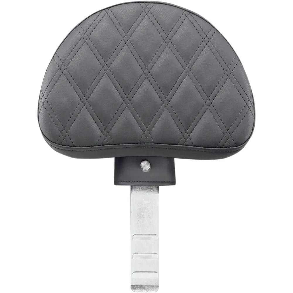 Lattice Stitched Driver's Backrest - Black