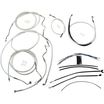 Kit de instalación de manillar de diseñador Sterling Chromite II® - Kit de instalación de manillar de diseñador Sterling Chromite II® - 12"-14" - '17-'20 FLH